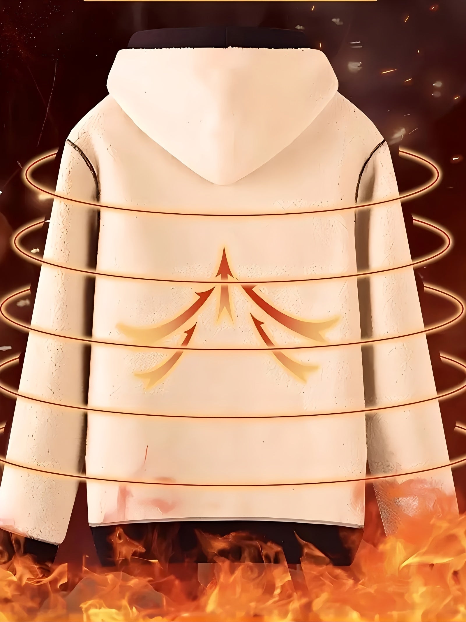 Xystus | Herenhoodie met fleecevoering – Warme wintertrui met capuchon en trekkoord