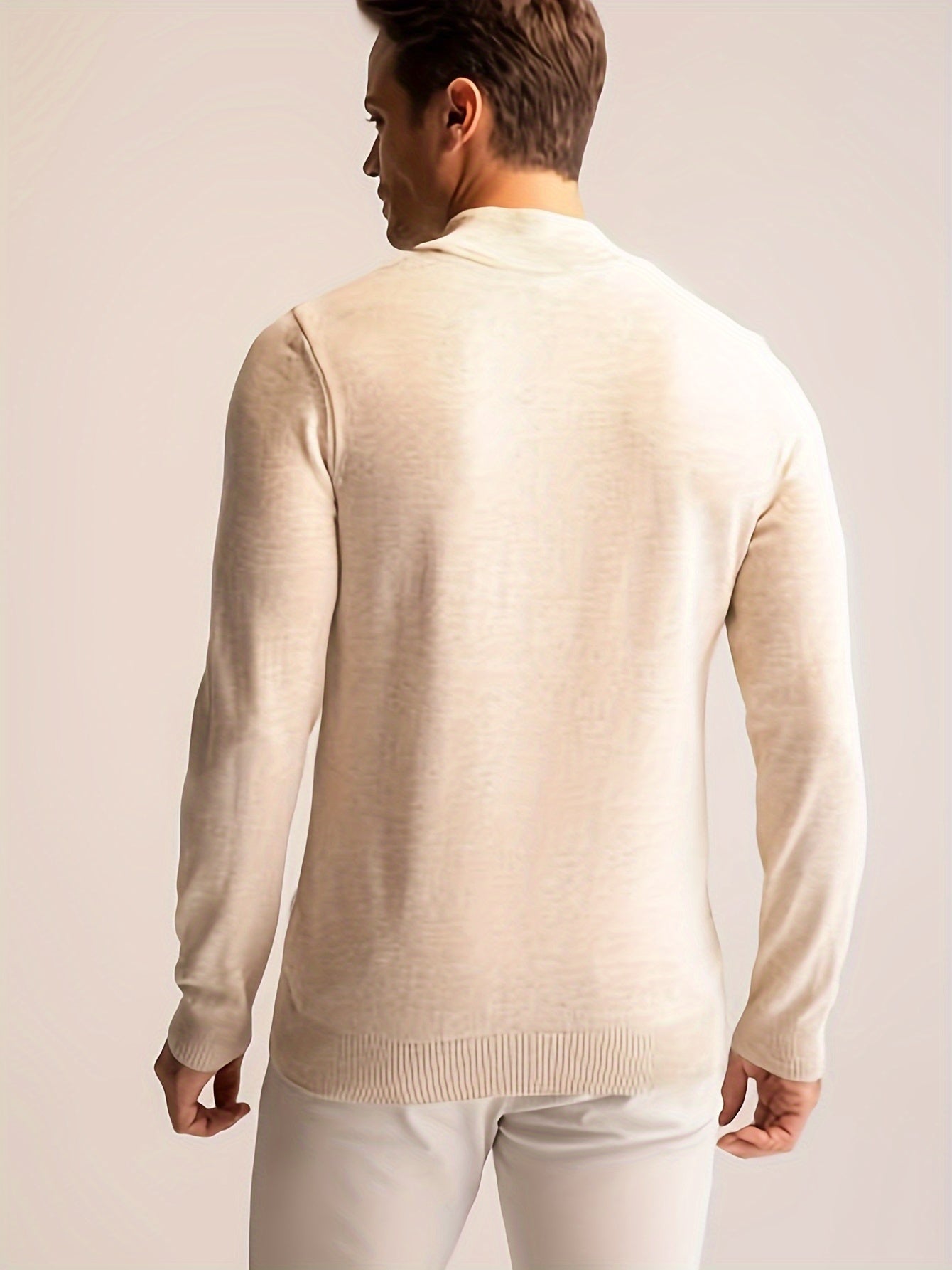 Norrik | Comfortabele gebreide coltrui voor heren – Casual slim fit pullover voor herfst en winter