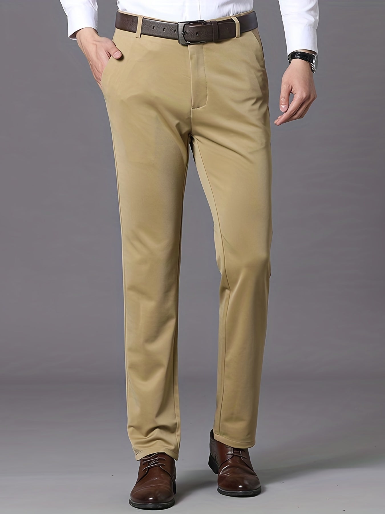 Benno | Klassieke stretchjurk voor heren - Formele broek voor zaken en evenementen
