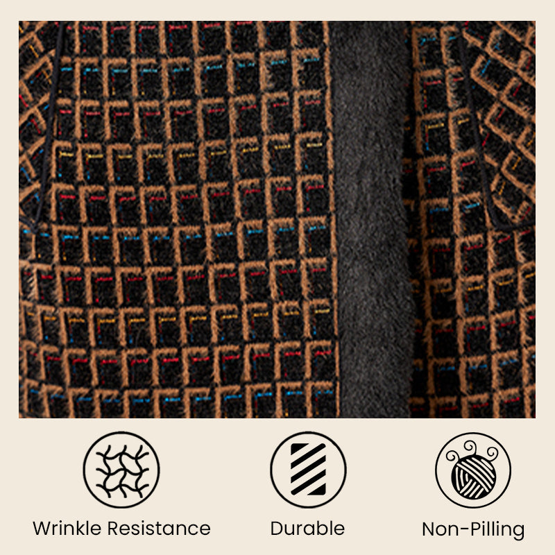 Nevia | Elegante warme winterjas met zakken en zachte voering – kraag van imitatiebont, stijlvol en comfortabel