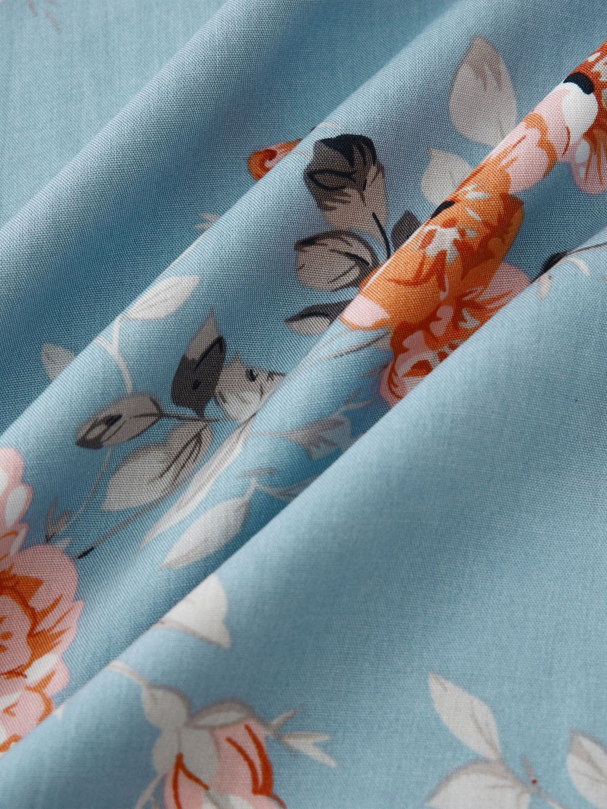 Halvar | Tropisch Hawaii mannenhemd - gebloemd patchwork, korte mouwen, vrijetijdskleding