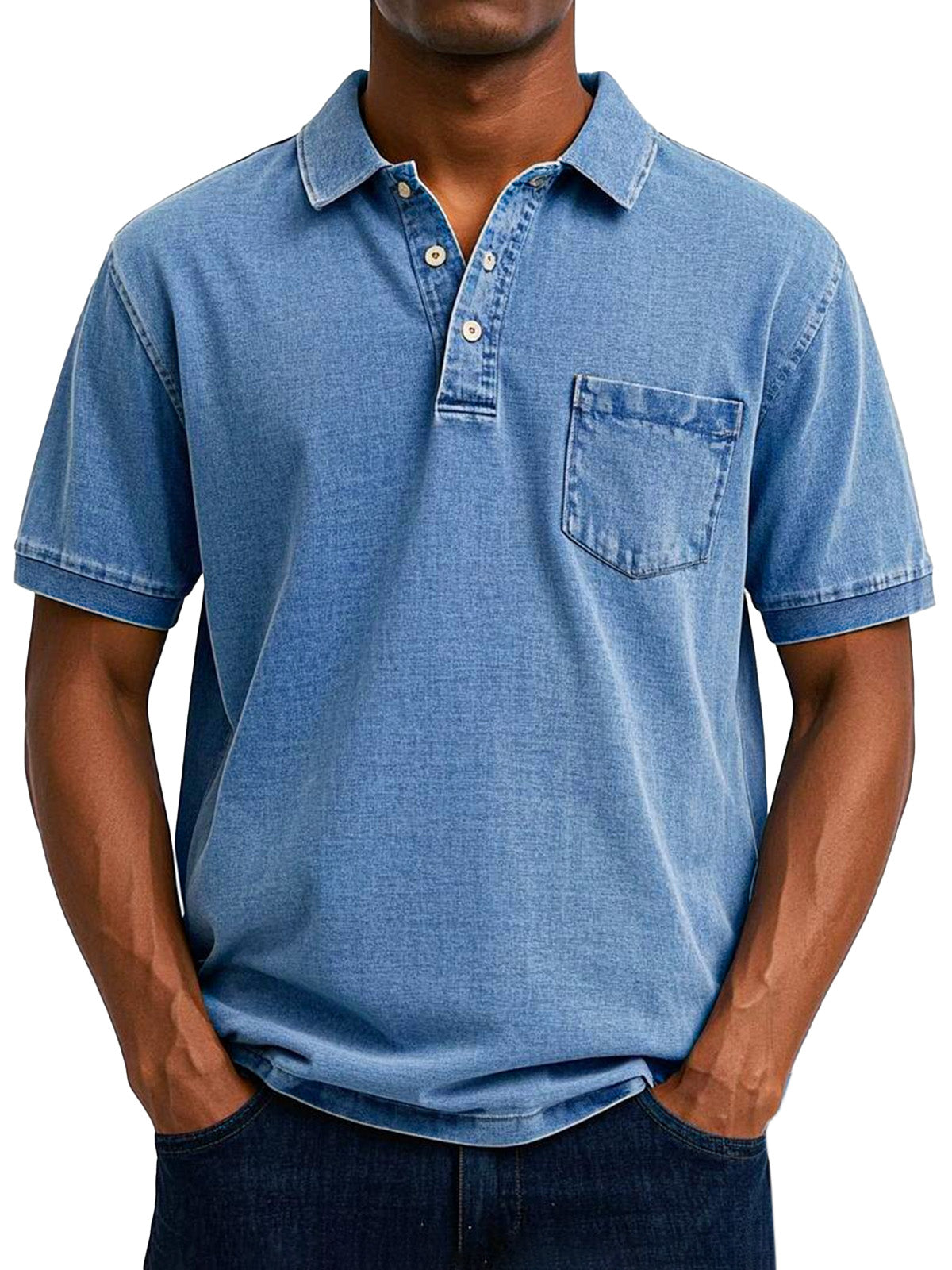 Veikko | Vintage Casual Poloshirt voor heren - Klassieke pasvorm, zachte katoenmix