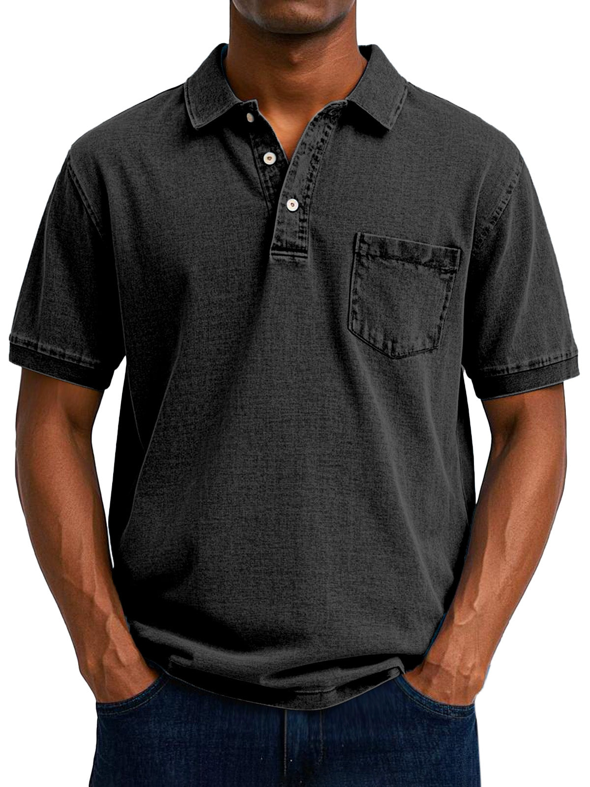 Veikko | Vintage Casual Poloshirt voor heren - Klassieke pasvorm, zachte katoenmix