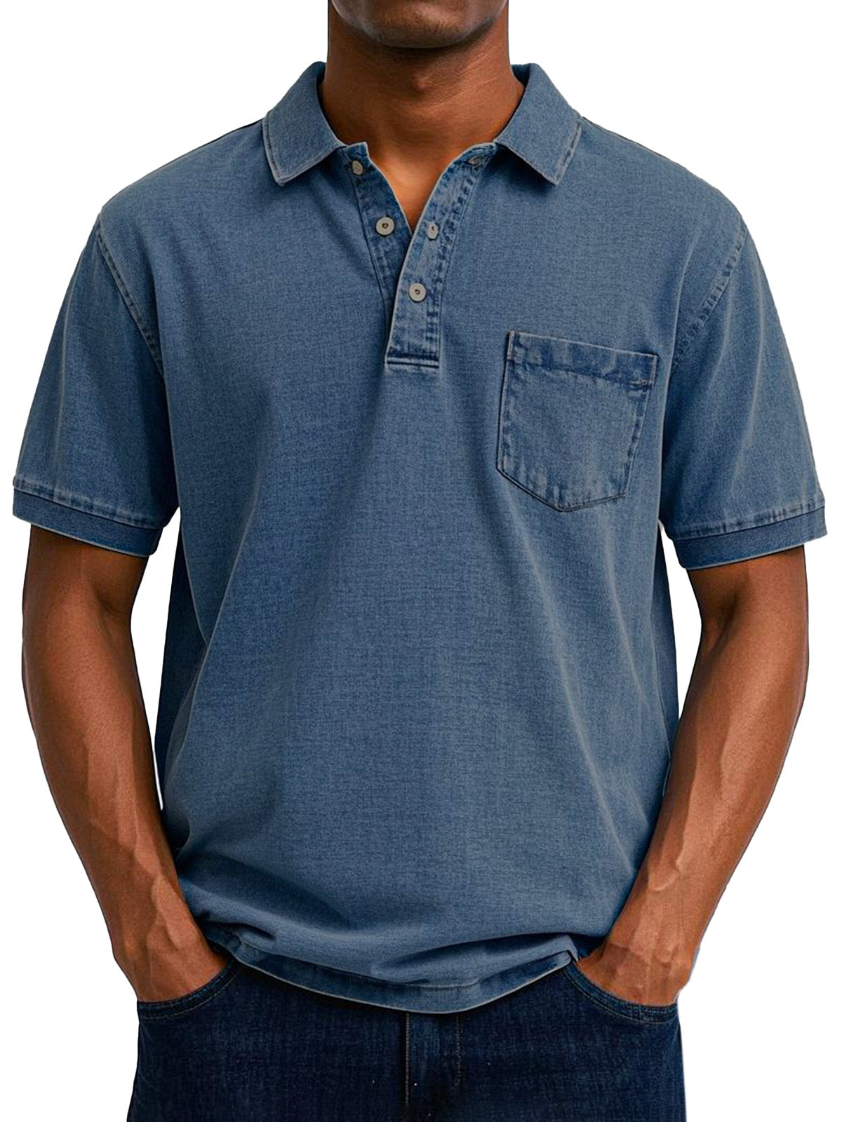 Veikko | Vintage Casual Poloshirt voor heren - Klassieke pasvorm, zachte katoenmix