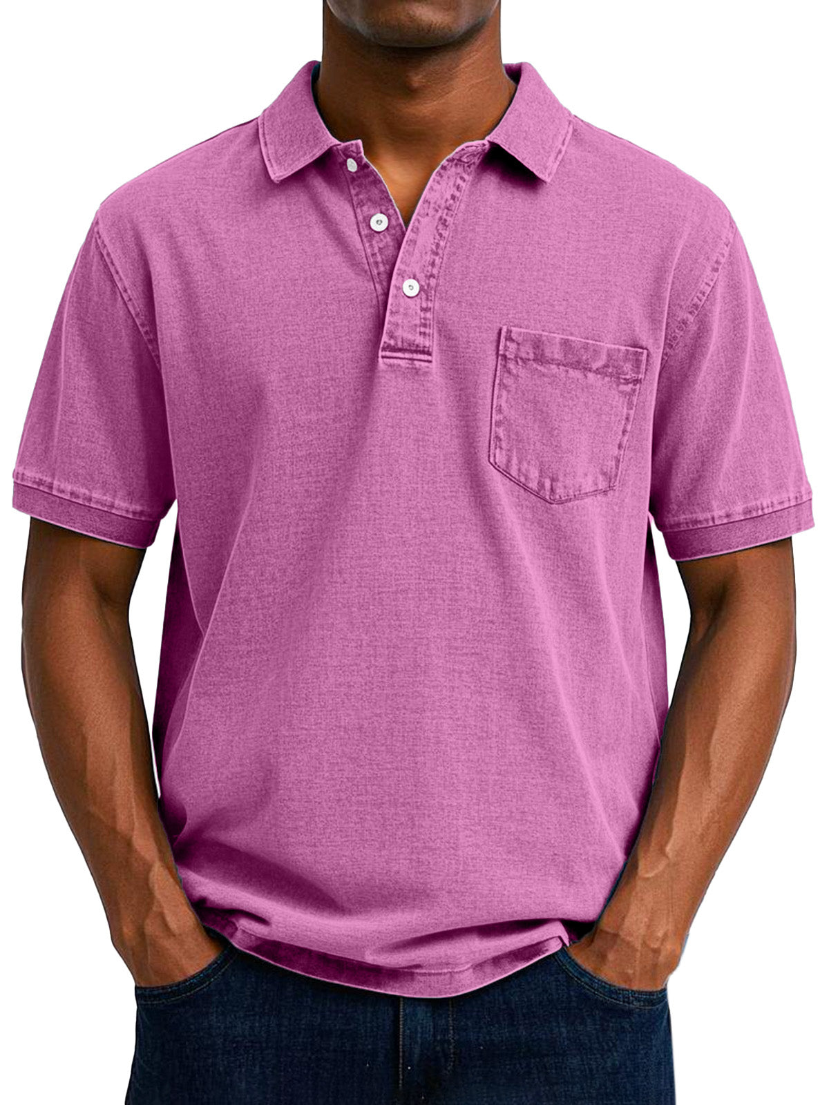 Veikko | Vintage Casual Poloshirt voor heren - Klassieke pasvorm, zachte katoenmix