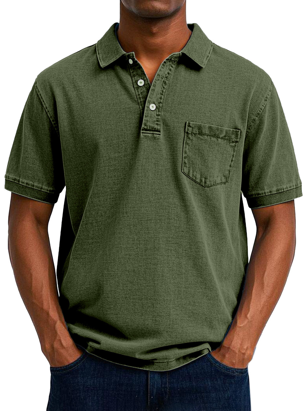 Veikko | Vintage Casual Poloshirt voor heren - Klassieke pasvorm, zachte katoenmix
