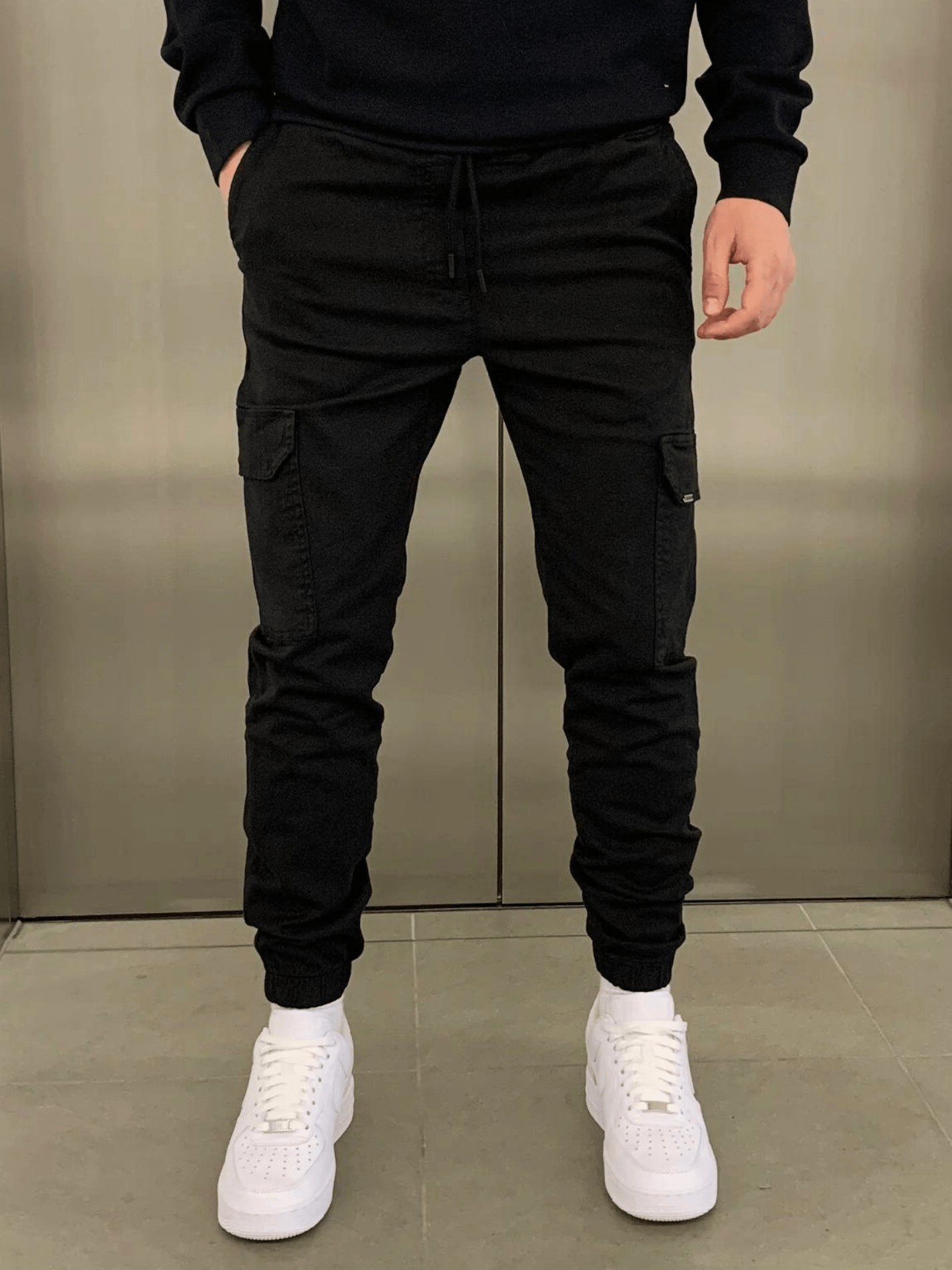 Pederik | Slim fit cargojoggingbroek voor heren – meerdere zakken, casual streetwear broek