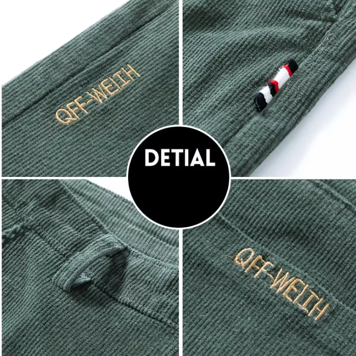 Cirel | Warme Corduroy Herenbroek met Fleece Voering - Casual Winterbroek Zachte & Comfortabele Pasvorm