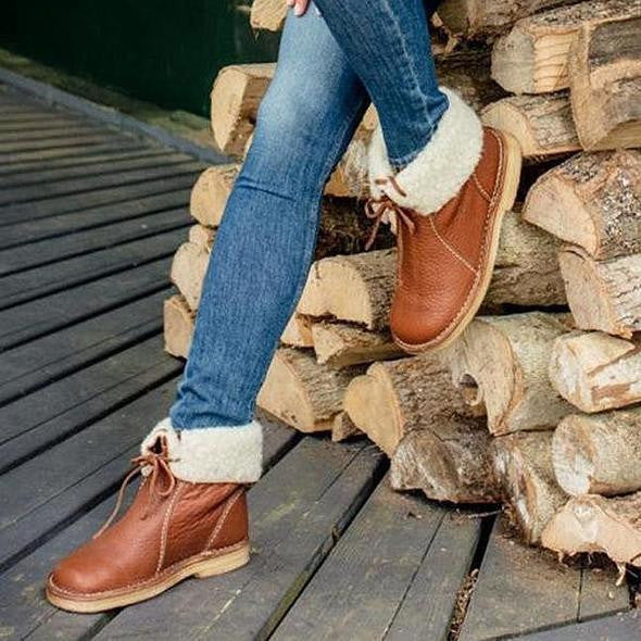 Bootique | Waterdichte winterlaarzen met bontvoering voor dames - antislip, geïsoleerd, warme sneeuwschoenen