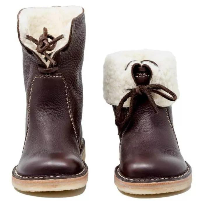 Bootique | Waterdichte winterlaarzen met bontvoering voor dames - antislip, geïsoleerd, warme sneeuwschoenen
