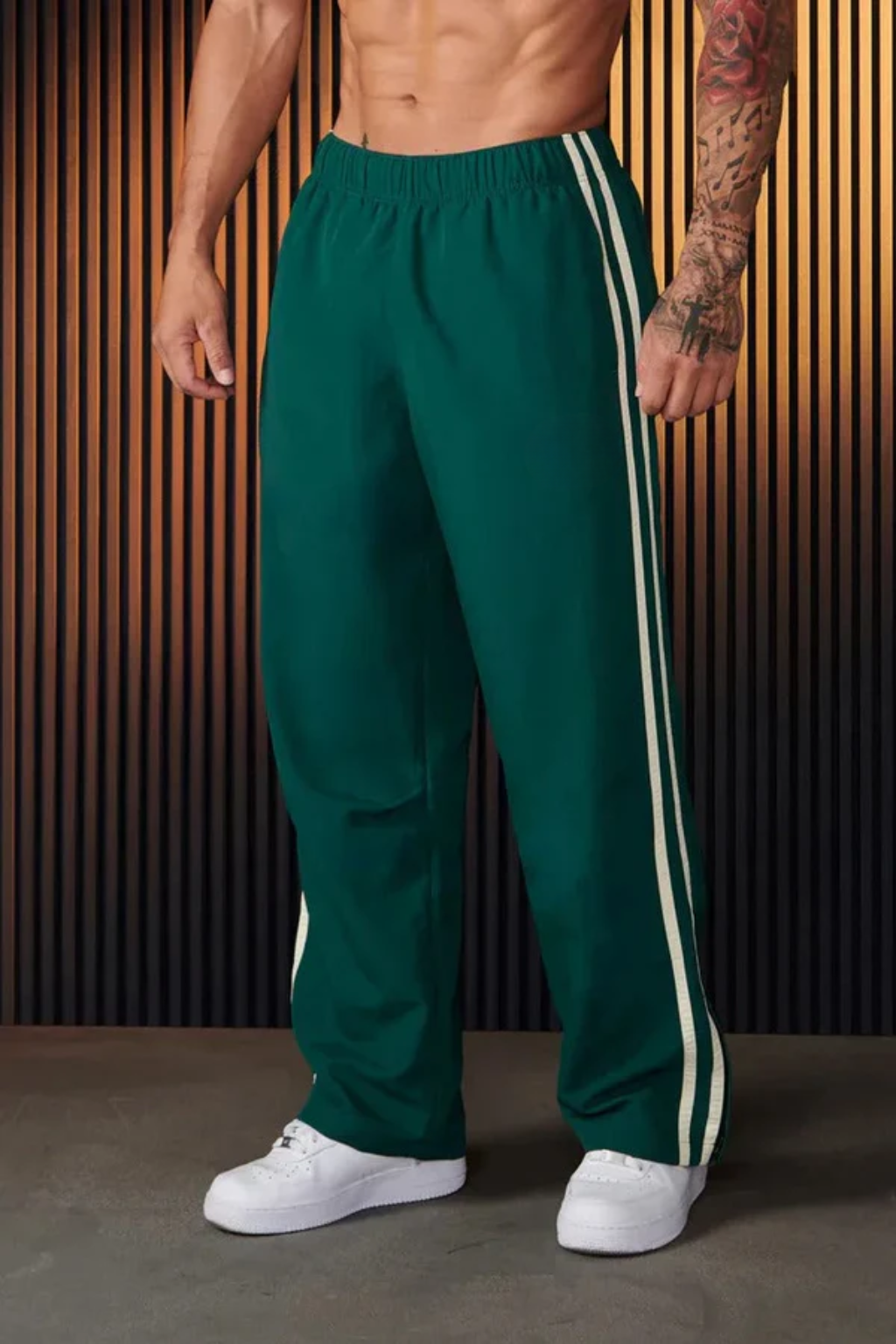 Narek | Heren joggingbroek met dubbele strepen – Sportieve comfortabele broek