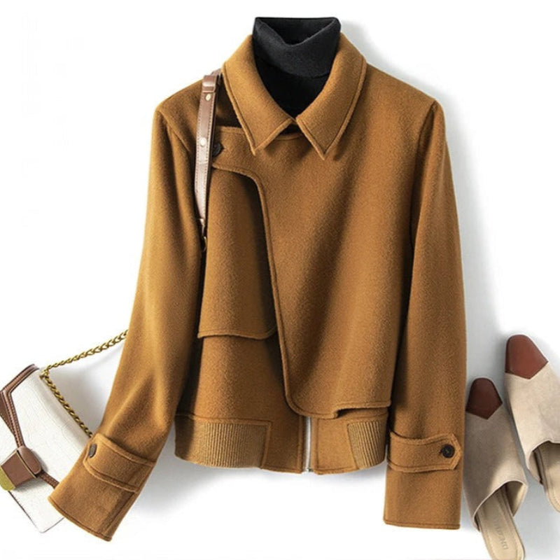 Virielle | Elegante wollen damesjas – zacht, warm en stijlvol