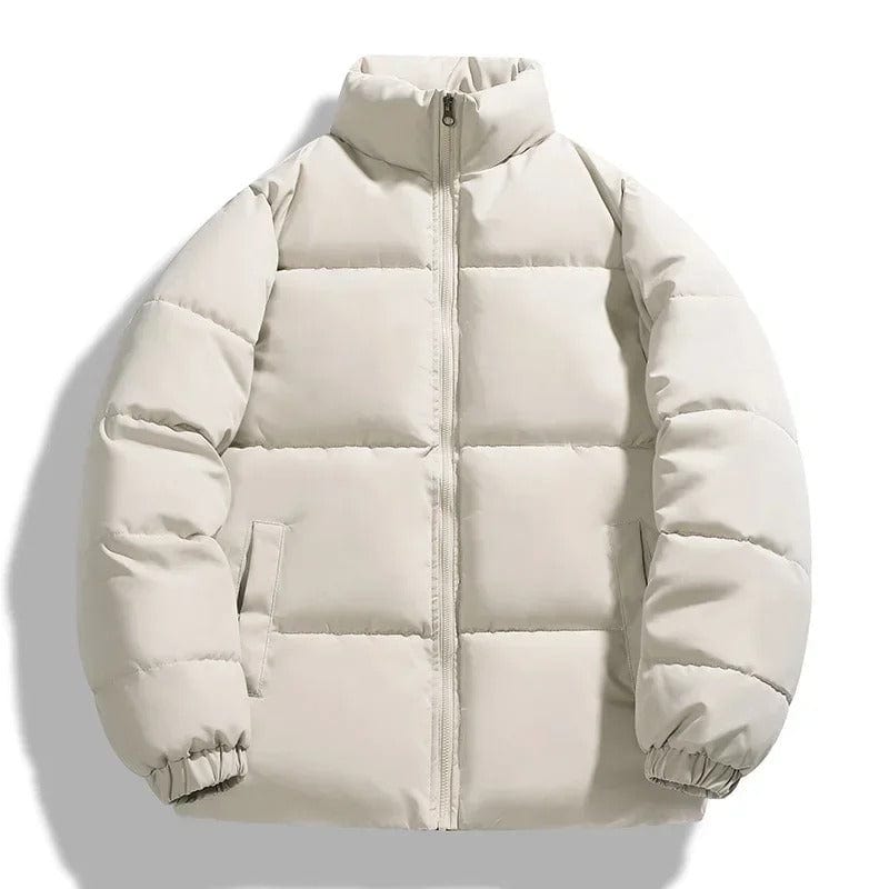 Octavius | Winterjas voor heren – Warme jas met opstaande kraag, casual outdoor