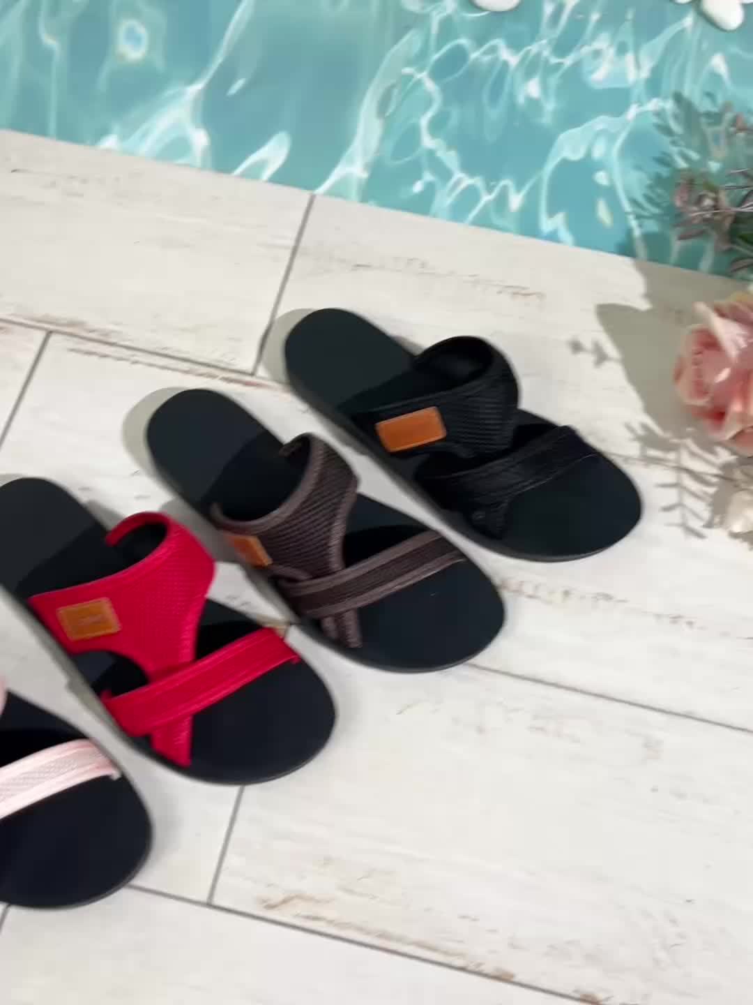 Evola | Mesh damessandalen - Lichtgewicht ademende zomerflats met kriskras bandjes