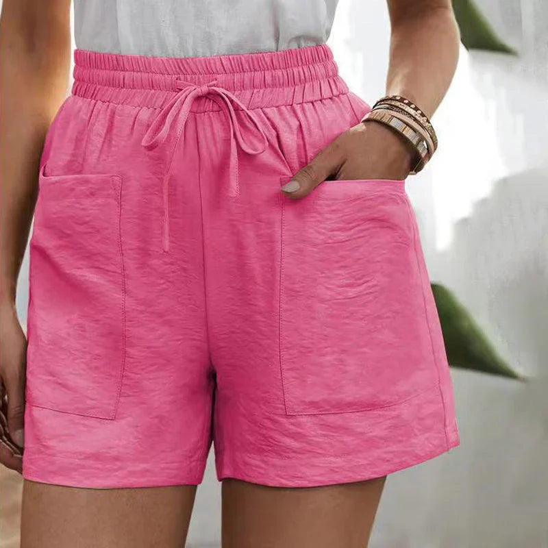 Alya | Casual Shorts voor dames - Lichtgewicht, ademend, hoge taille