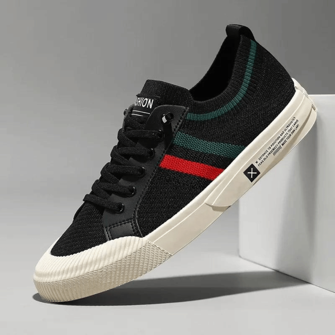 Knitro | Ademende Mesh Platte Schoenen van Knit - Lichtgewicht Slip-On Casual Sneakers