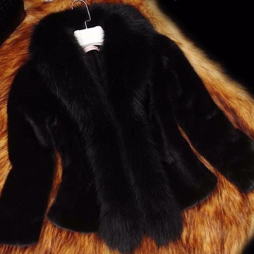 Maaike | Dames bontjas voor de winter – zachte, warme en elegante jas voor koud weer