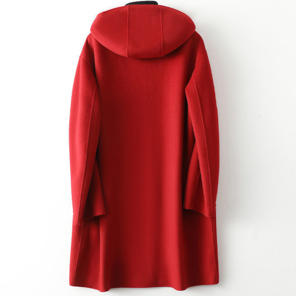 Thessaly | Damesjas van kleiwol – Warm, elegant en comfortabel