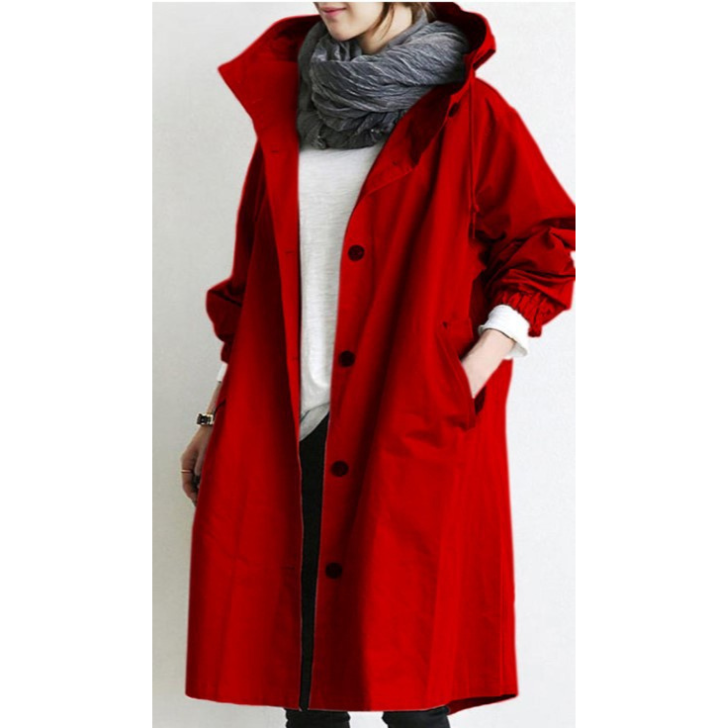Carlijn | Winddichte, waterdichte trenchcoat voor dames, casual en stijlvolle bovenkleding