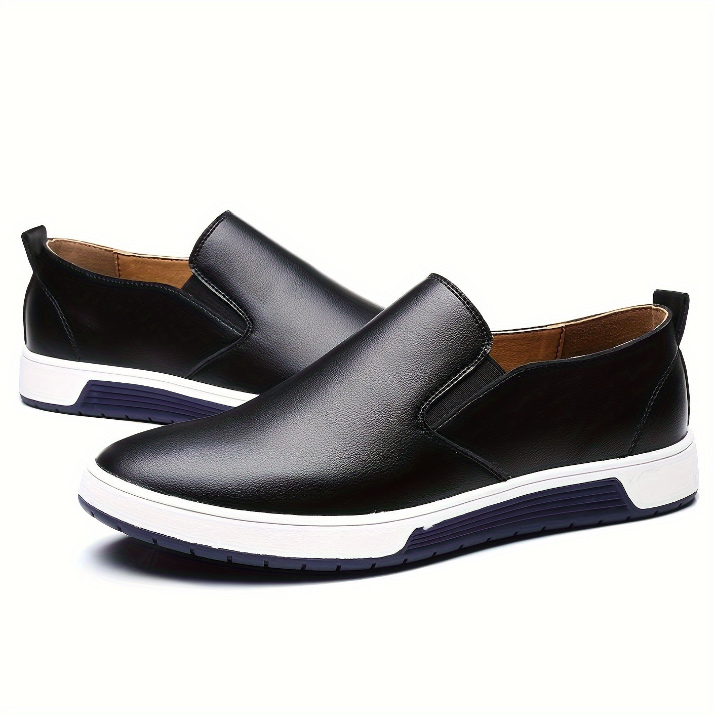 Winsor | Leren herenschoenen - Casual geklede schoenen, comfortabele zachte zool