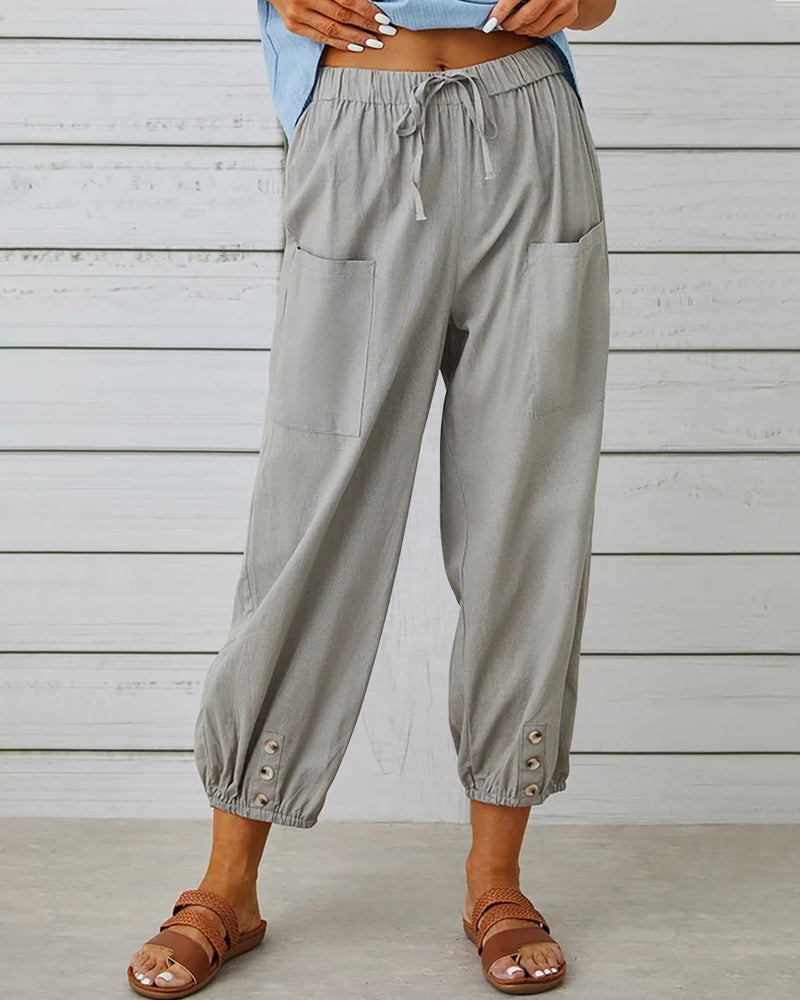 Zivah | Damesbroek met losse pasvorm - Ademende, casual stijl voor dagelijks comfort