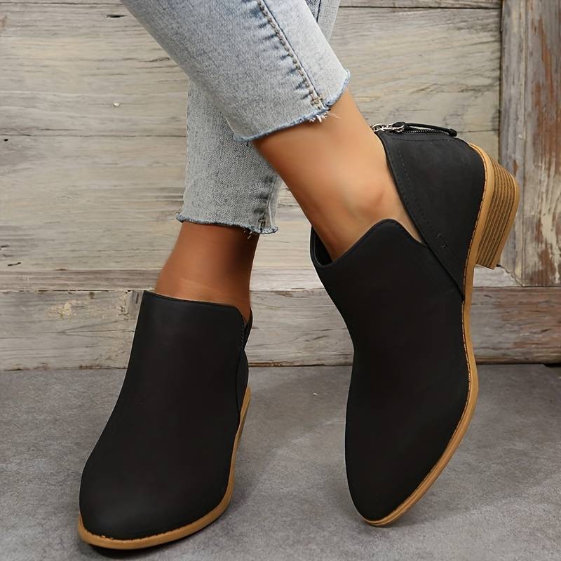 StepLuxe | Suède enkellaarsjes voor dames – Chique schoenen voor elke dag