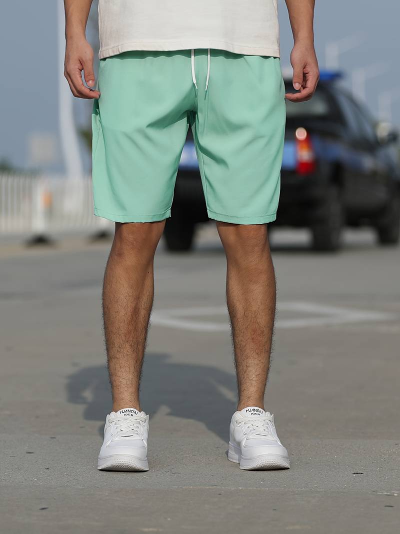 Gyorgy | Mannen Ademende Casual Trekkoord Shorts - Lichtgewicht Zomer Shorts