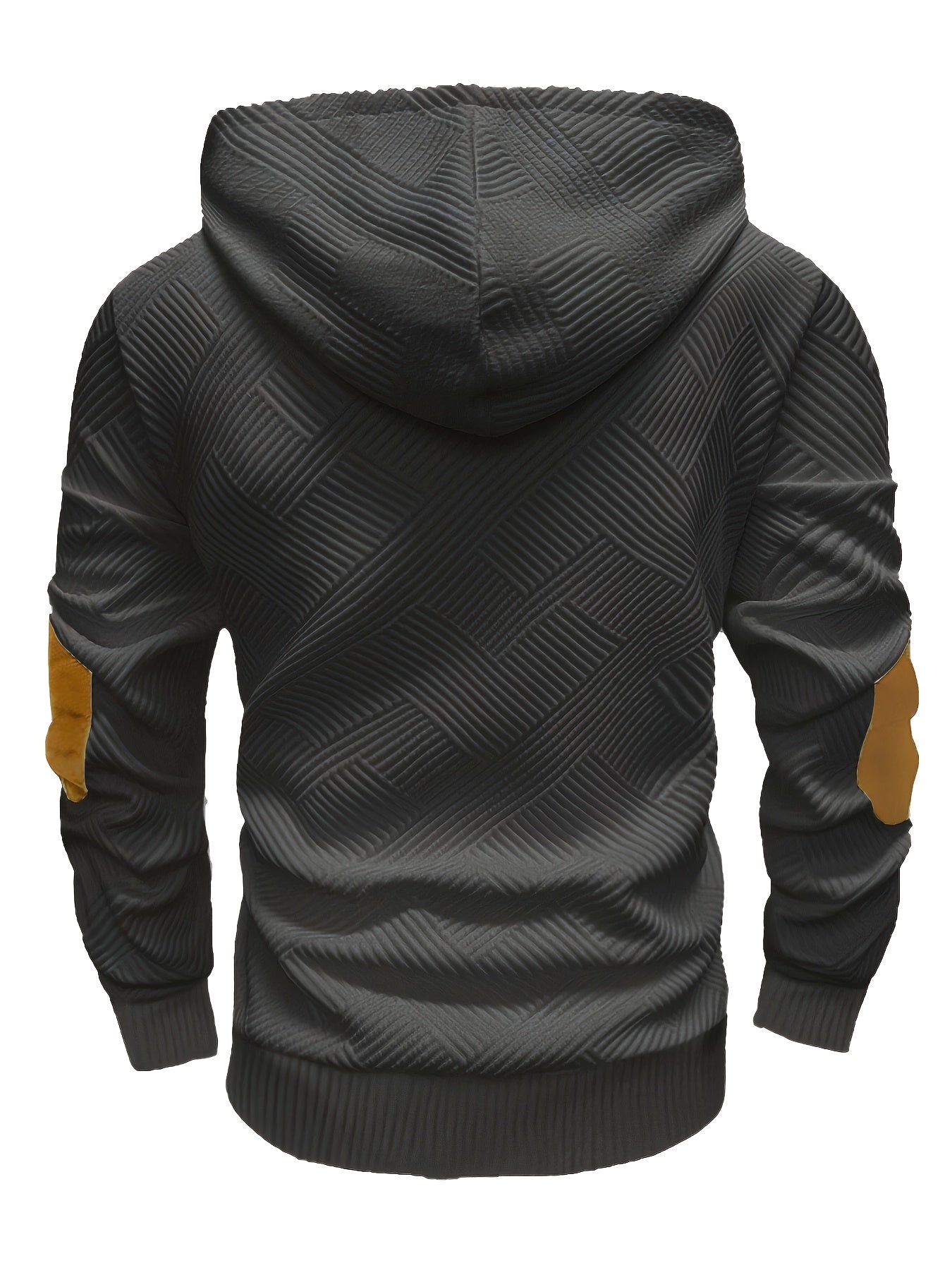 Petrus | Casual 2-delige gebreide jacquard hoodie en broek voor heren – Comfortabele modieuze sweatshirt en joggingpak