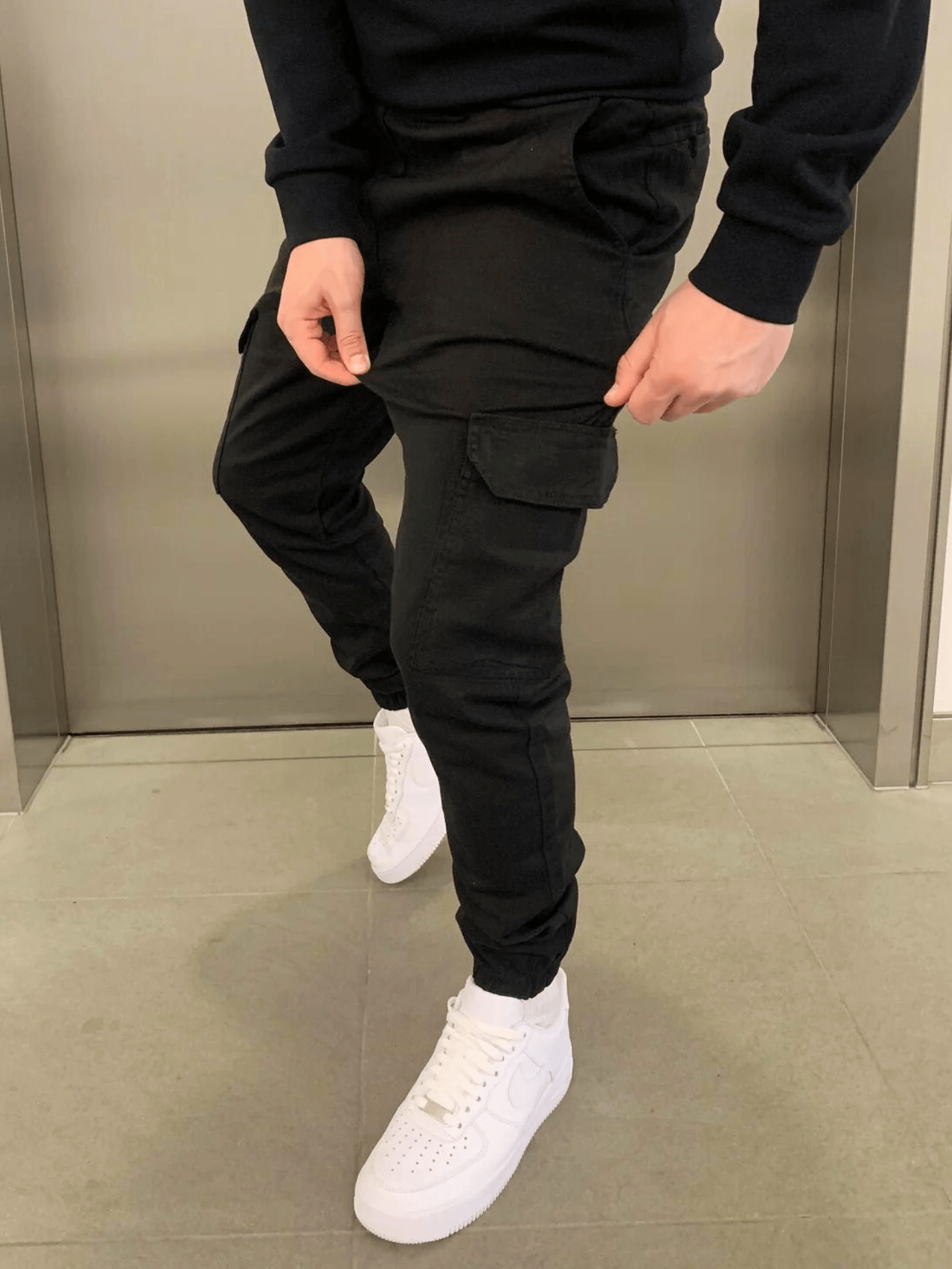 Pederik | Slim fit cargojoggingbroek voor heren – meerdere zakken, casual streetwear broek
