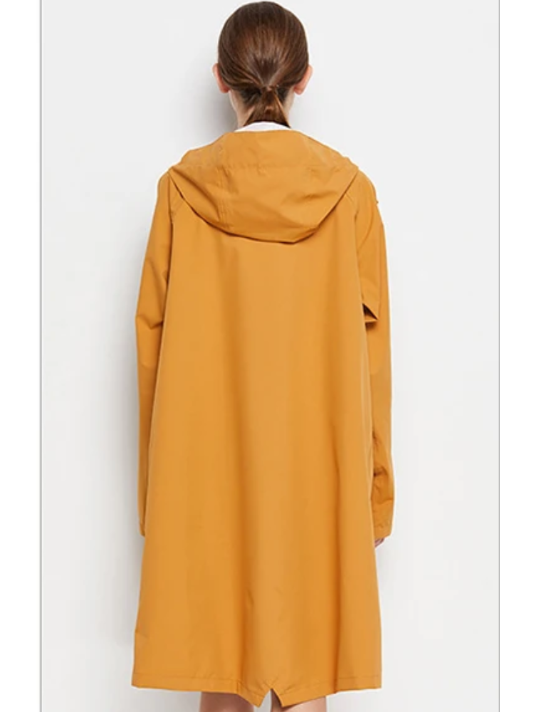 Anna | Waterdichte en winddichte regenjas voor dames met verstelbare capuchon, lichtgewicht outdoorjas