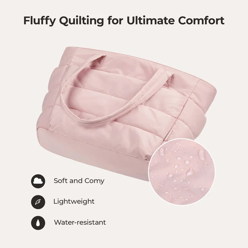 Briella | Vandtæt taske – Stilfuld puffer-taske til bærbar computer og tablet