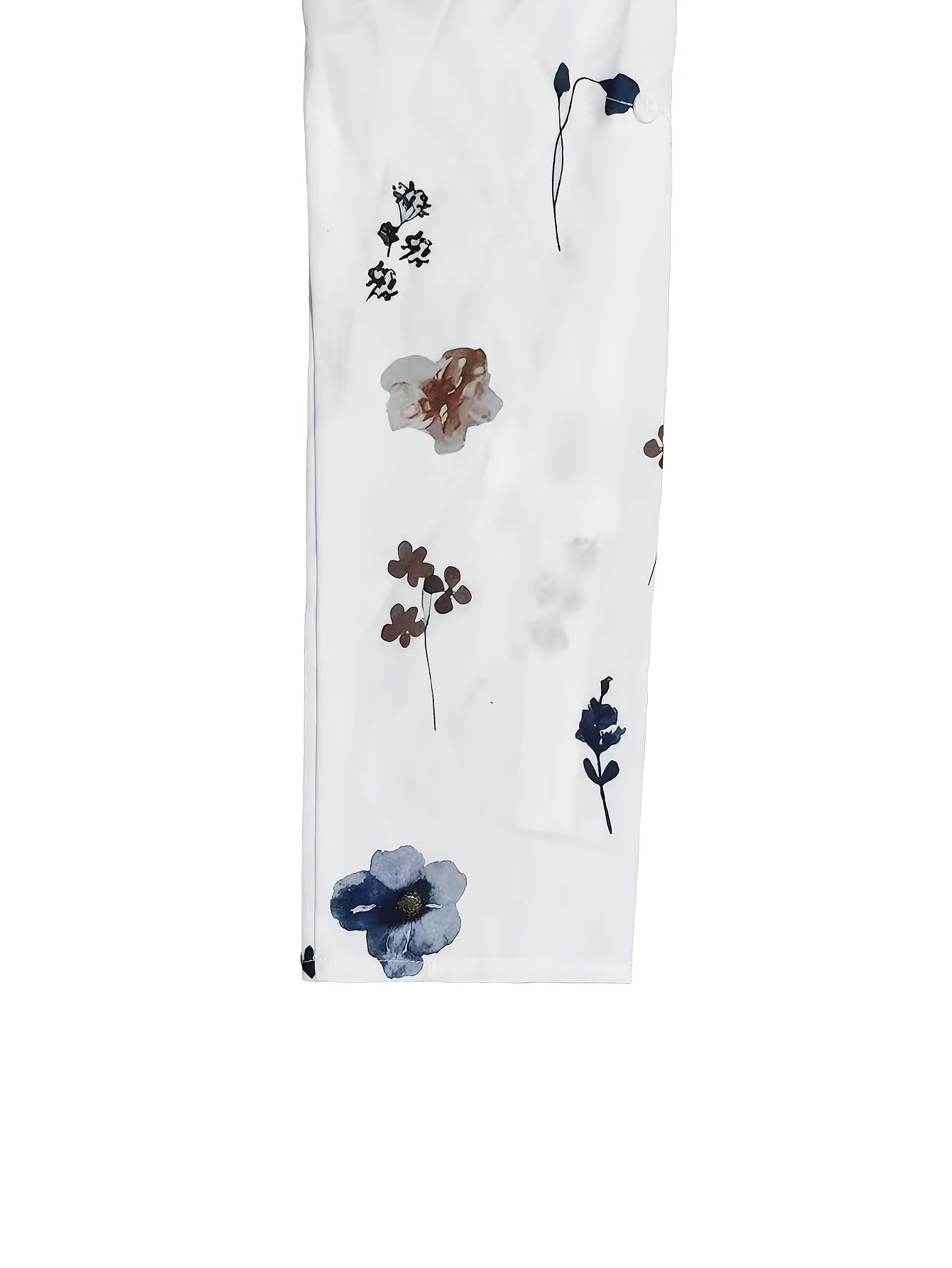 Atarah | Elegante overhemdjurk met bloemenprint - Lange mouwen, casual en chic