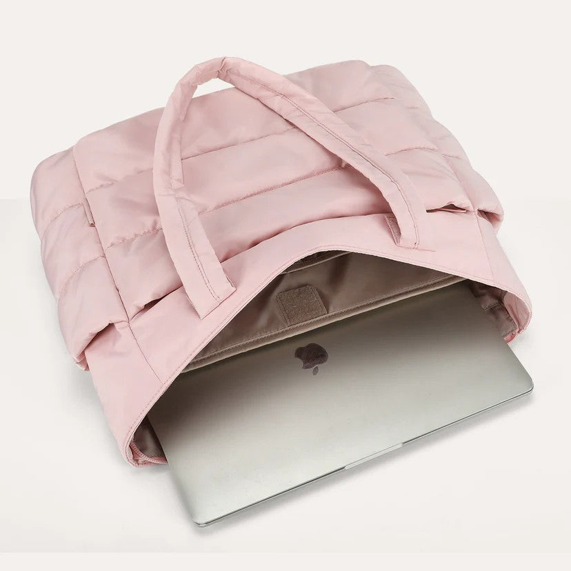 Briella | Vandtæt taske – Stilfuld puffer-taske til bærbar computer og tablet