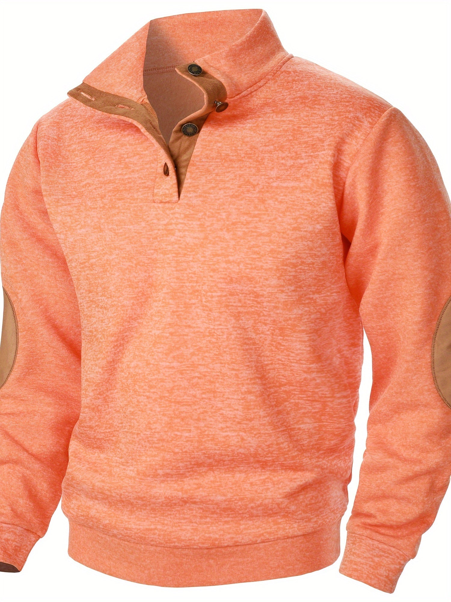 Kristoff | Herenpullover met opstaande kraag en lange mouwen – Casual herfst-wintertop
