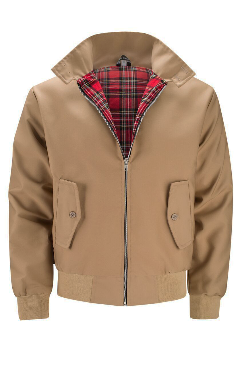 Zarek | Klassiek Harrington-jack voor heren – Lichtgewicht casual bovenkleding voor lente en herfst