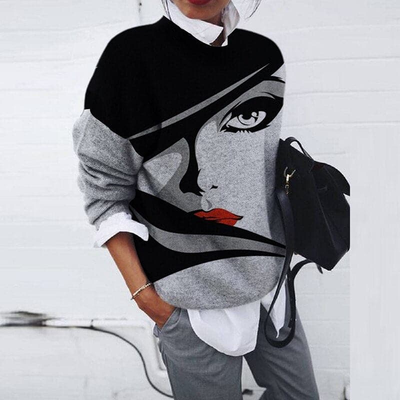 Faylith | Warme dames trui – zachte, comfortabele pullover voor casual en winterkleding