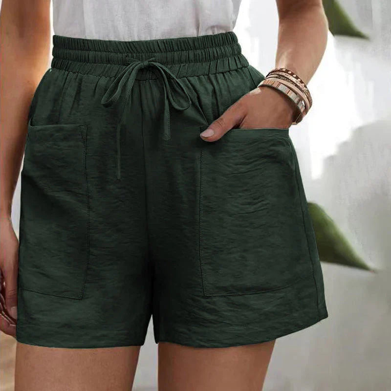 Alya | Casual Shorts voor dames - Lichtgewicht, ademend, hoge taille