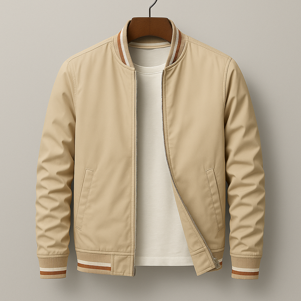 Lioren | Casual heren bomberjack - lichtgewicht Zip-Up, streetwear bovenkleding