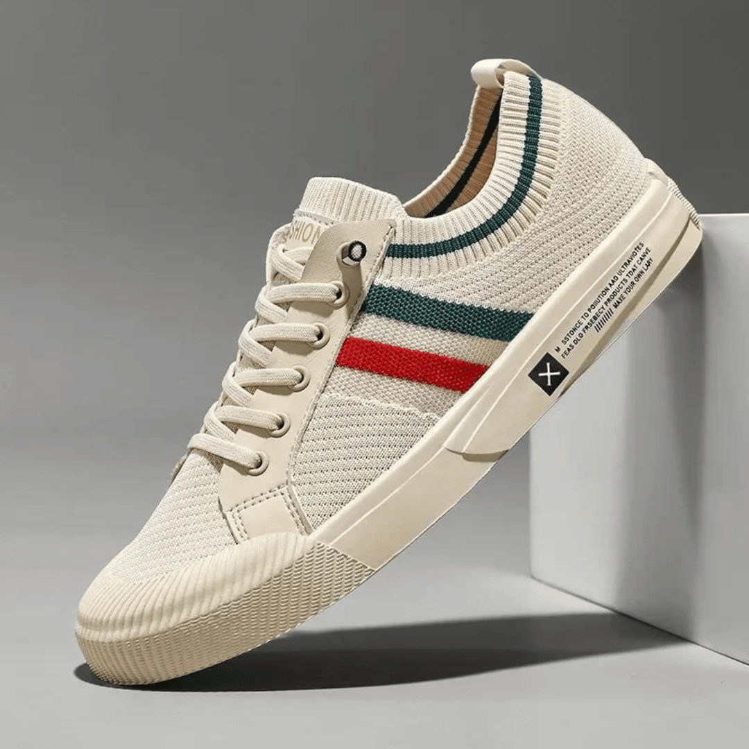 Knitro | Ademende Mesh Platte Schoenen van Knit - Lichtgewicht Slip-On Casual Sneakers
