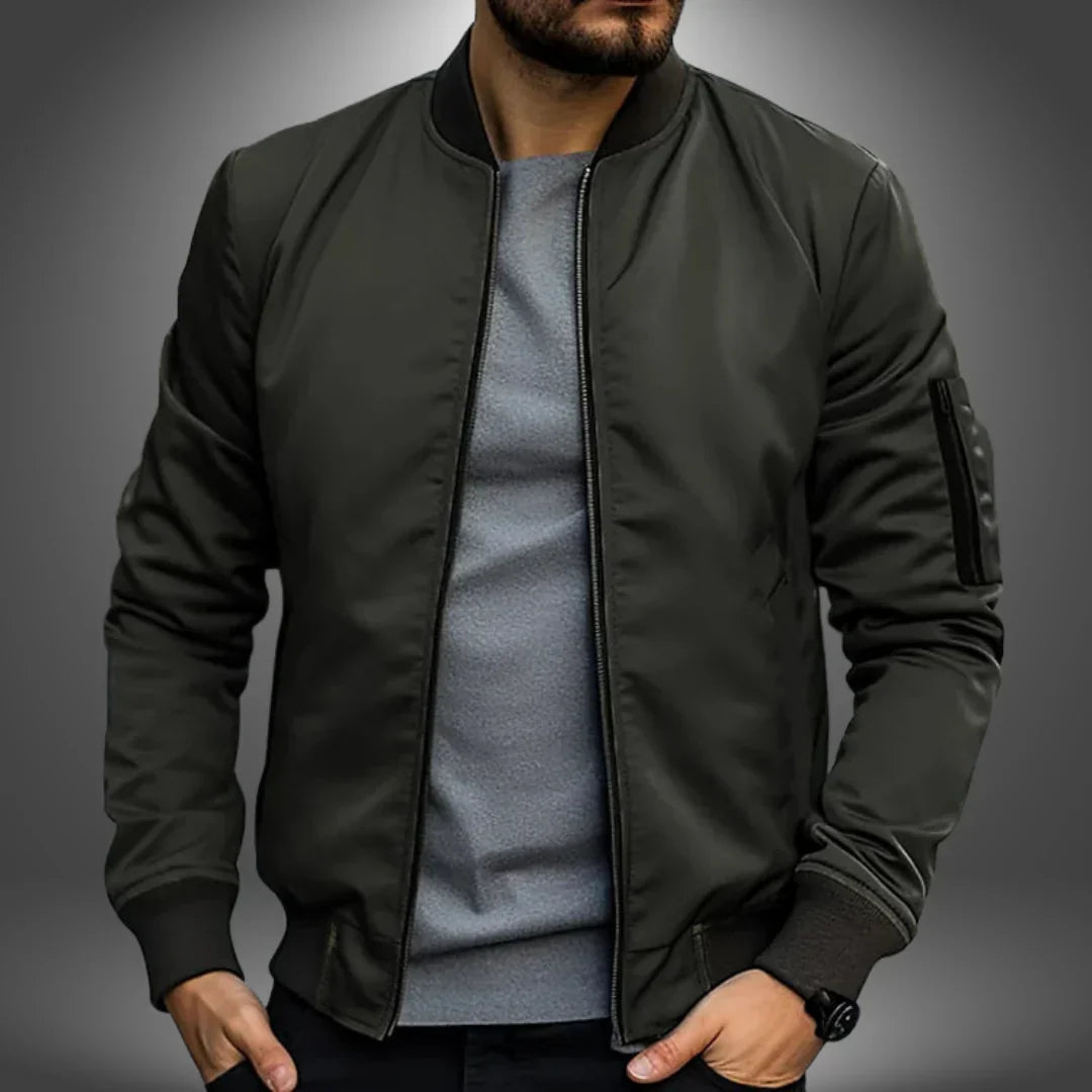 Rovanic | Lichtgewicht herenjack - Casual bomber, windjack, comfortabele bovenkleding