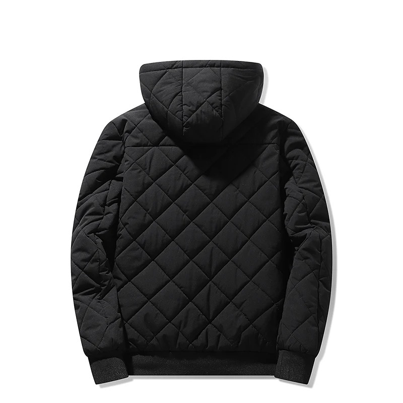 Jonte | Heren pufferjas met capuchon – Lichtgewicht gewatteerde winterjas, warme casual bovenkleding