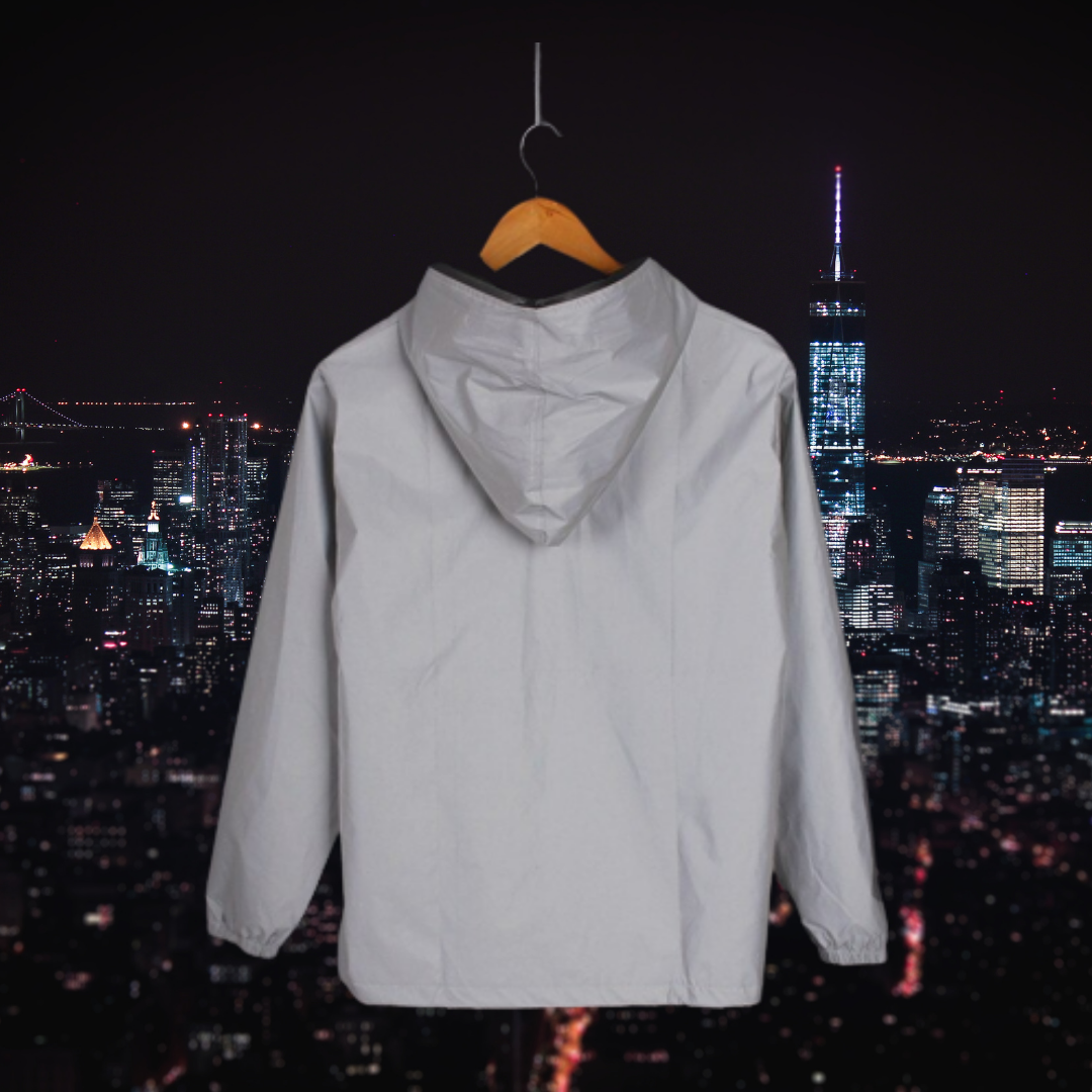 Torvick | Heren Reflecterende Windbreaker met Capuchon – Lichtgewicht, Waterafstotend, Hoogzichtbare 3M Reflectie