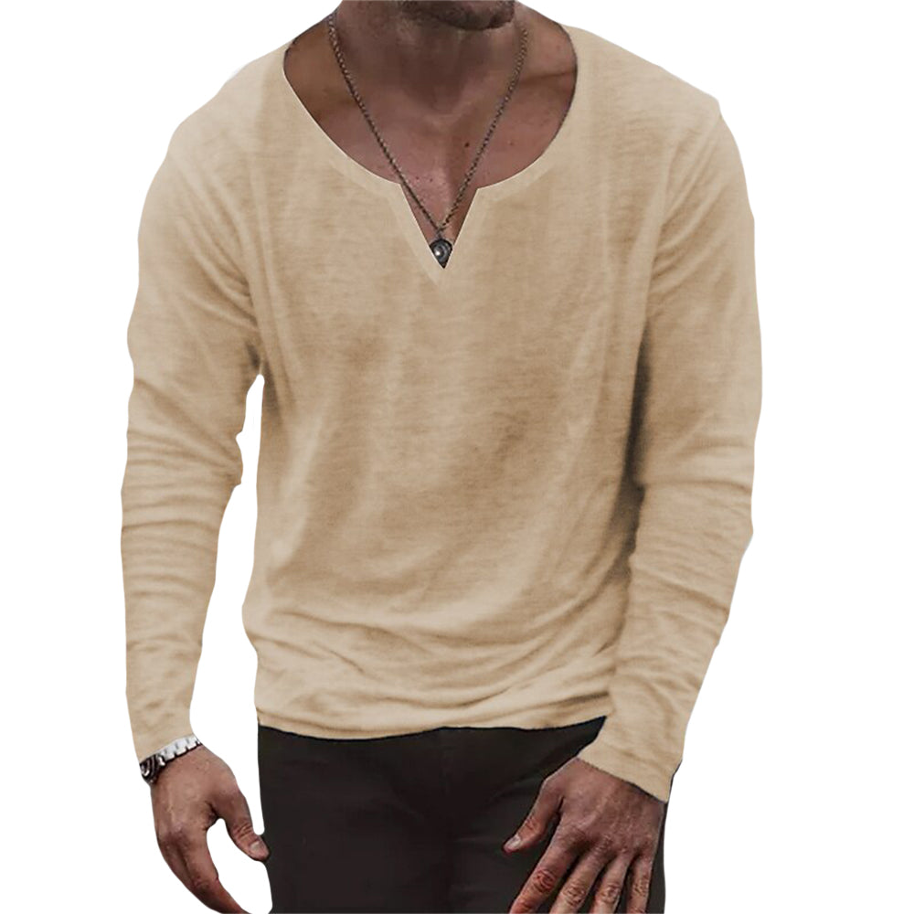 Carlo | Casual herenoverhemd met lange mouwen - Ademend, lichtgewicht, comfortabele zomertop