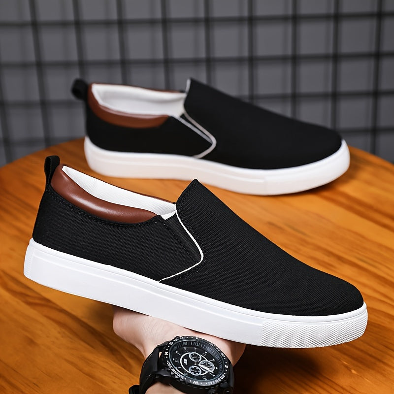 Grivon | Canvas herenschoenen - lichtgewicht casual schoenen, ademend comfort