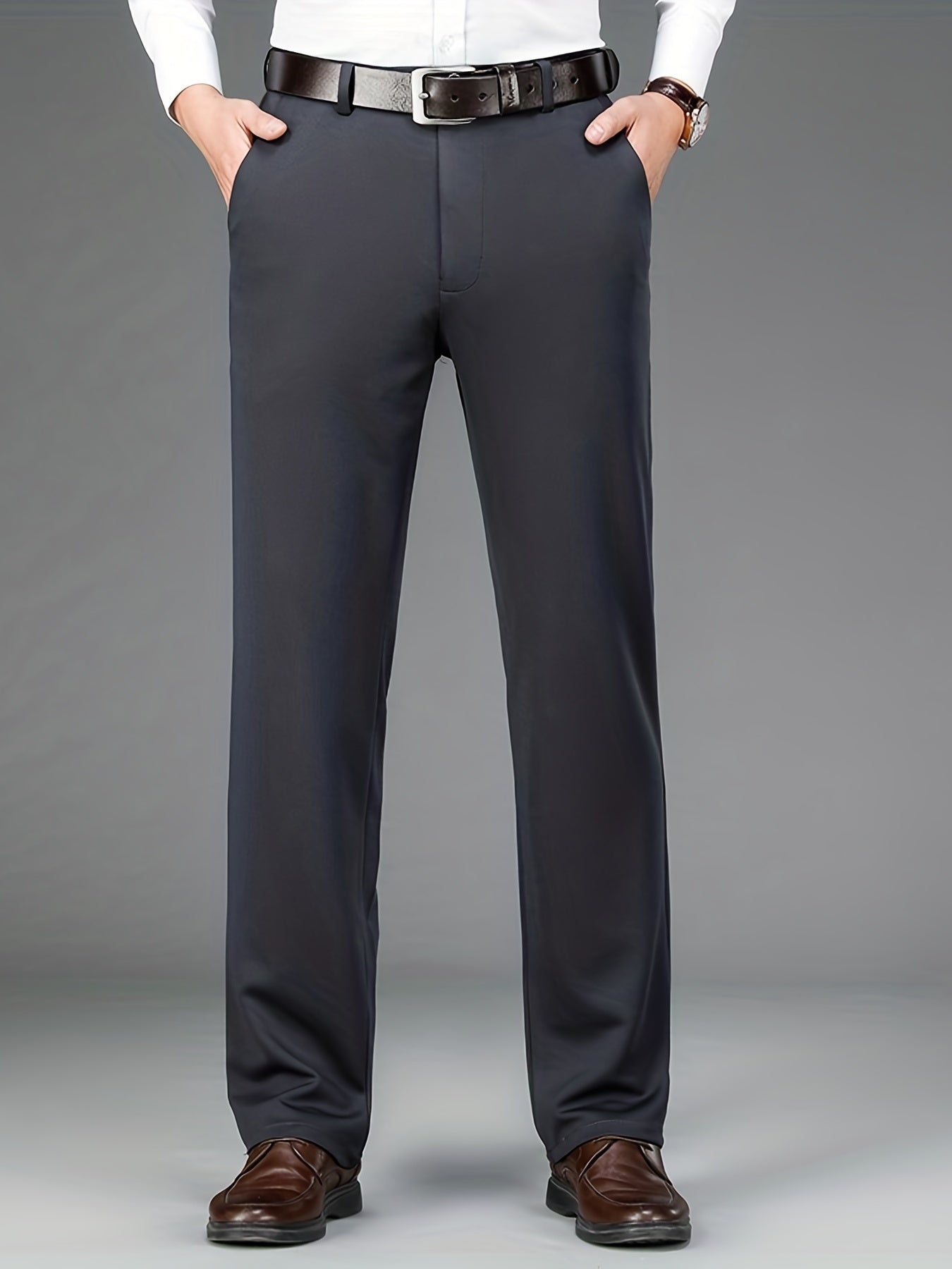 Benno | Klassieke stretchjurk voor heren - Formele broek voor zaken en evenementen