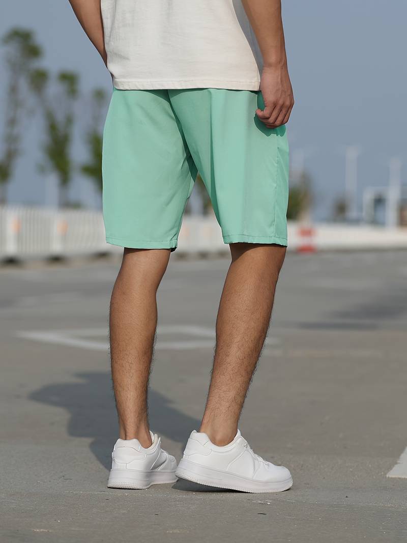 Gyorgy | Mannen Ademende Casual Trekkoord Shorts - Lichtgewicht Zomer Shorts