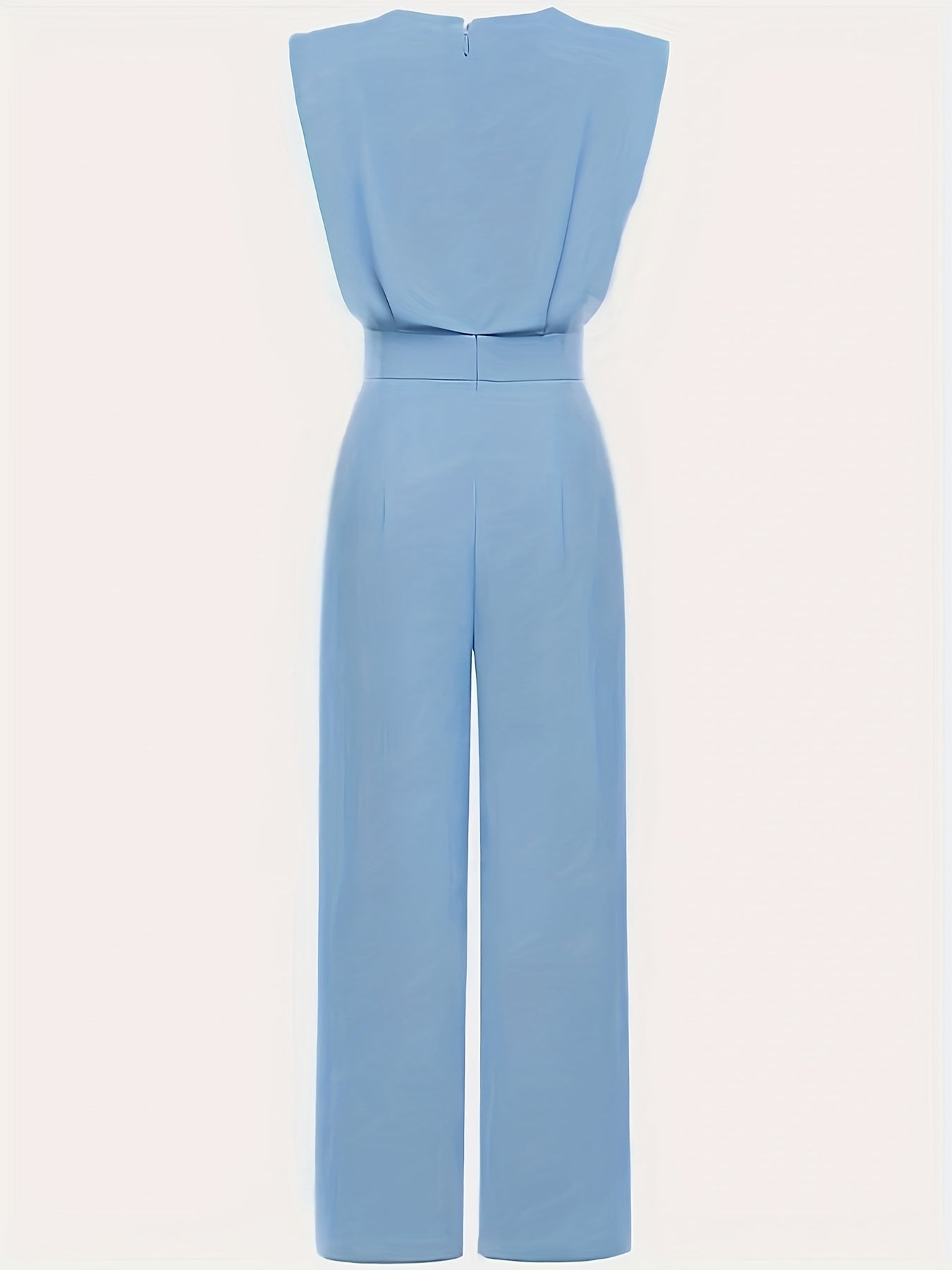 Yoselin | Mouwloze Jumpsuit met wijde pijpen voor dames - Elegant eendelig broekpak