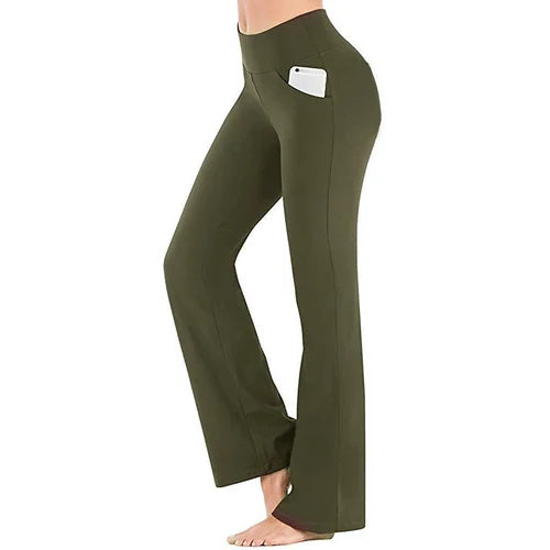 Gresilla | Yoga legging met hoge taille voor dames - Stretch, buikcontrole, anti-slip