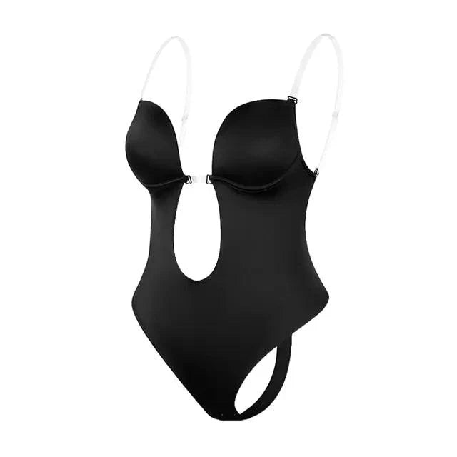 BareFit | Onzichtbare Shapewear zonder rug voor vrouwen - Diepe V-hals lichaamsvormer - 2 stuks