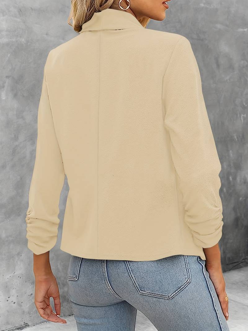 Ewelina | Klassieke blazer met open voorkant - Elegante jas met lange mouwen